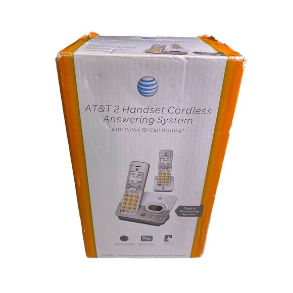 AT&T 2 Handset Cordless Phone Answering System (EL52203) - Picture 11 of 12